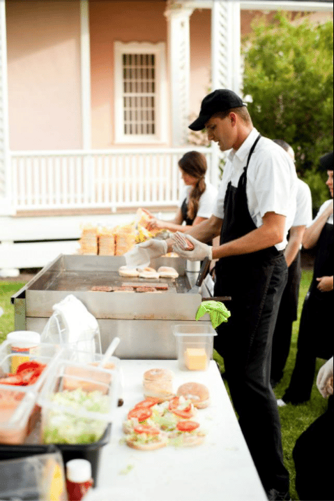 Hires Big H catering cook line