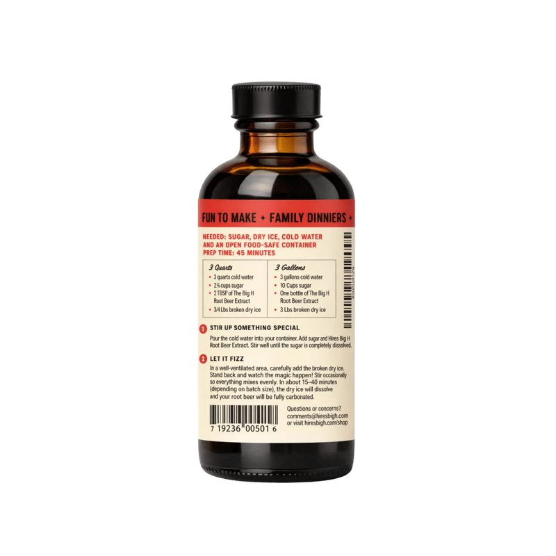 Extract bottle back