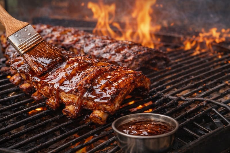 Root beer BBQ glaze