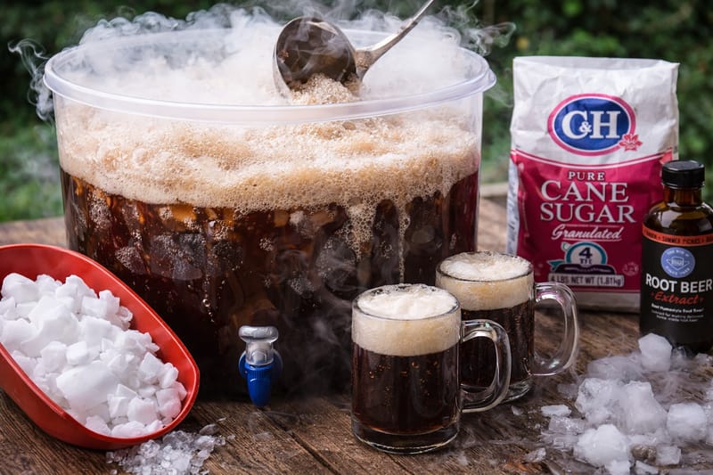 Homemade root beer